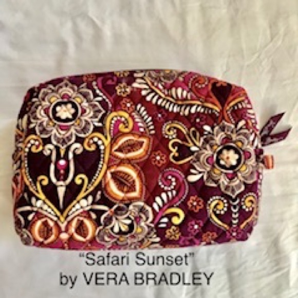 Vera Bradley Handbags - Safari Sunset Vera Bradley cosmetics bag